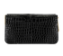 Saint Laurent Croc Embossed Chain Phone Holder, back view